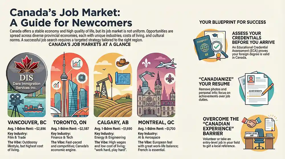 Infographic - Jobs in Canada
