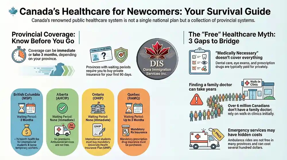 Infographic - Healthcare in Canada