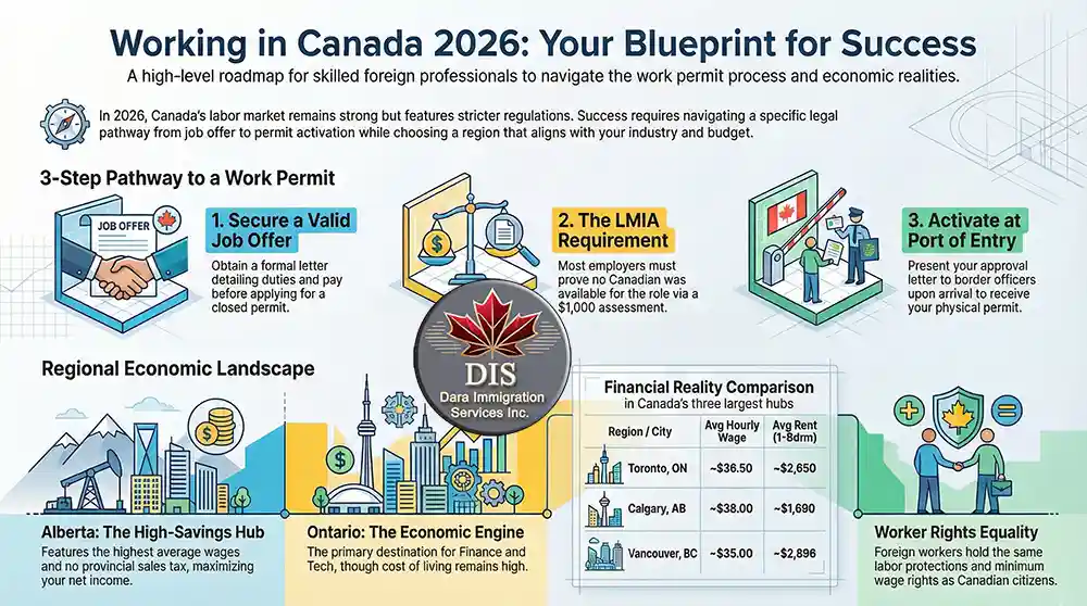 Infographic - Work in Canada